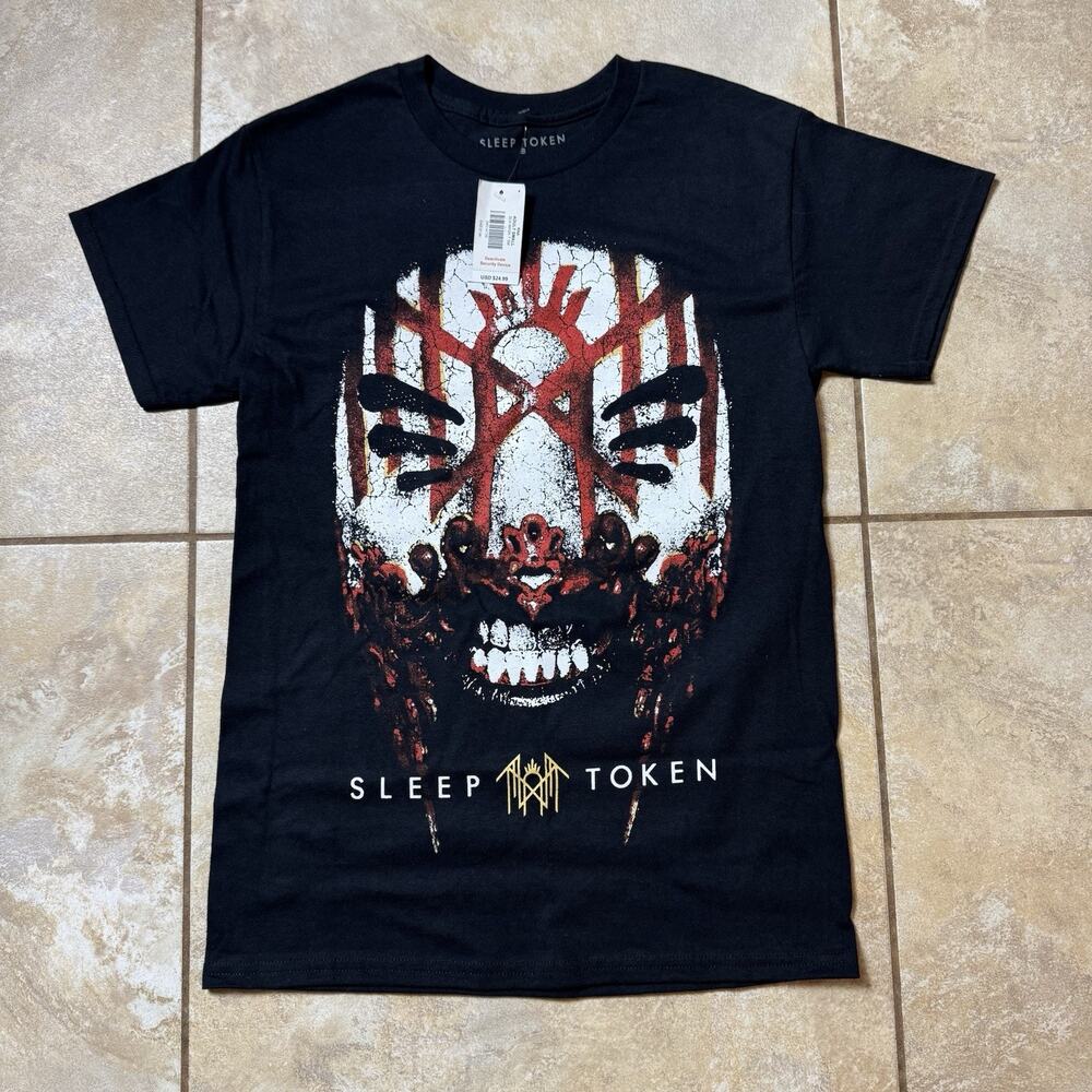 Sleep Token Mask T-Shirt Size SMALL New With Tags
